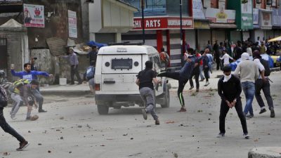 Kashmiri Students and Protesters