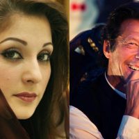 Maryam Nawaz and Imran Khan