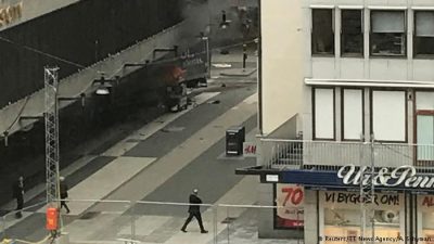 Sweden Truck Attack