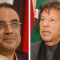 Asif Ali Zardari and Imran Khan