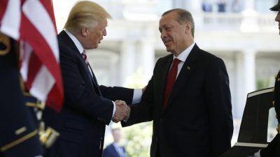 Donald Trump and Recep Tayyip Erdogan