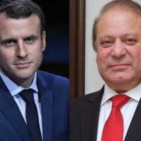 Emmanuel Macron-Nawaz Sharif