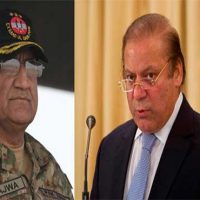 General Qamar Javed Bajwa and Nawaz Sharif