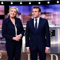 Marine le Pen and Emmanuel Macron