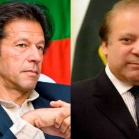 Nawaz Sharif and Imran Khan