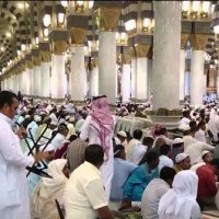 Eid Prayer in Masjid Nabi