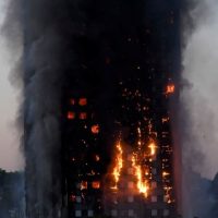 London Building Fire