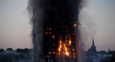 London Building Fire