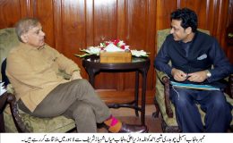 ممبر پنجاب اسمبلی چوہدری شبیر احمد کوٹلہ کی وزیر اعلی پنجاب میاں شہباز شریف سے خصوصی ملاقات