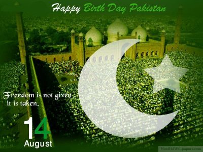 14 August Independence Day of Pakistan