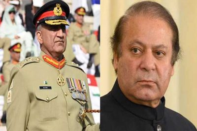 General Qamar Javaid Bajwa - Nawaz Sharif 