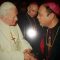 Bishop Andrew with Pope sb