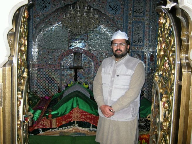 Dr. Ali Abbas Shah at Shah Muhammad Ali Makhaddi Shrine