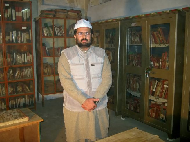  Dr. Ali Abbas Shah at Oriental Library of Makhad Shareef