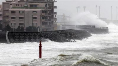 Hurricane in China