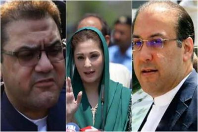 Hussain Nawaz, Hassan Nawaz, Maryam Nawaz