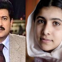 Hamid Mir and Malala Yousafzai