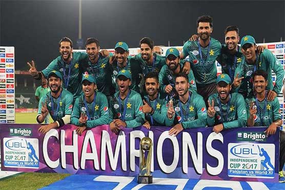 ٹی ٹونٹی رینکنگ: پاکستانی ٹیم دوسرے نمبر پر پہنچ گئی