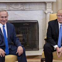 Netanyahu and Donald Trump