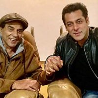 Salman Khan and Dharminder