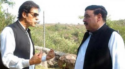 Imran Khan and Sheikh Rasheed