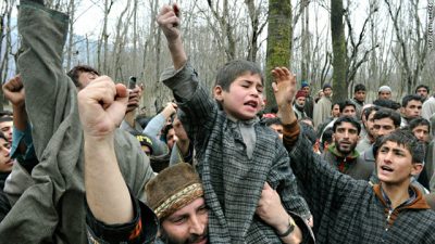 Kashmiris Protest