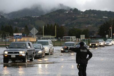 Rains in California