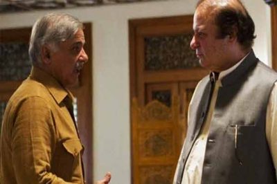 Shahbaz Sharif and Nawaz Sharif 