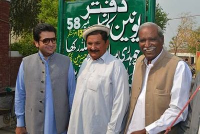 Ch.salamat with MPA Amir Hiraj