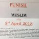 Punish a Muslim Day