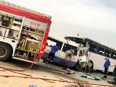 Kuwait Buses Collisions