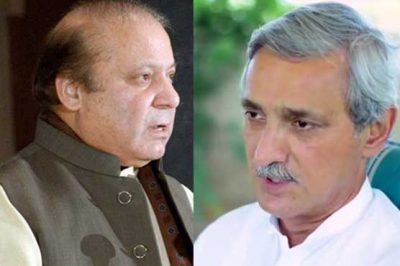 Nawaz Sharif and Jehangir Tareen