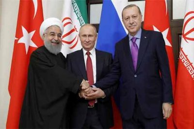 Russia, Turkey and Iran