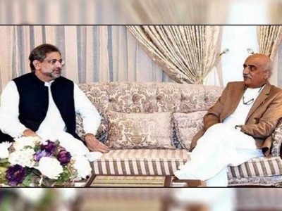 Shahid Khaqan Abbasi - Khursheed Shah