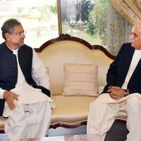 Shahid Khaqan Abbasi - Meeting