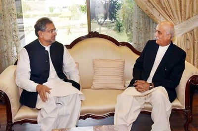 Shahid Khaqan Abbasi - Meeting