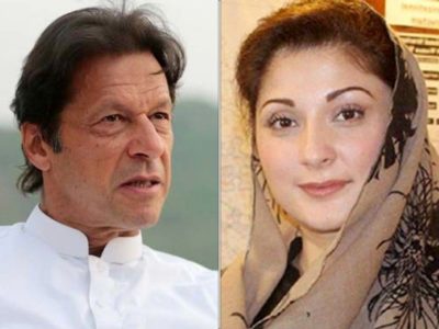 Imran Khan - Maryam Nawaz