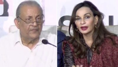 Raza Rabbani and Sherry Rehman