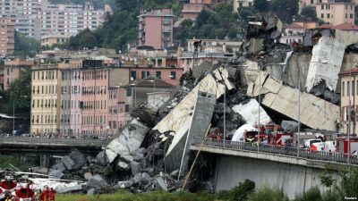 Bridge Falling in Italy