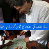 Imran Khan apologized for showing the privacy of the vote