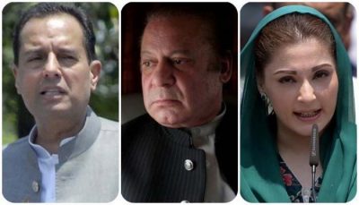 Mohammad Safdar, Nawaz Sharif, Maryam Nawaz, 