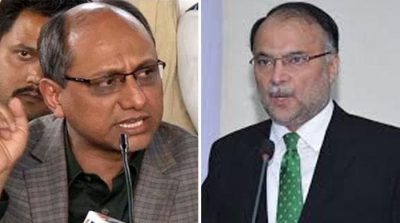 Saeed Ghani - Ahsan Iqbal