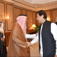 PM Imran Greets Saudi Information Minister