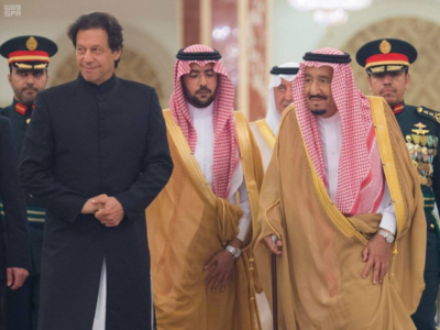 Imran Khan with Saudi King