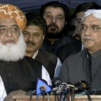 Maulana Fazlur Rahman - Asif Ali Zardari