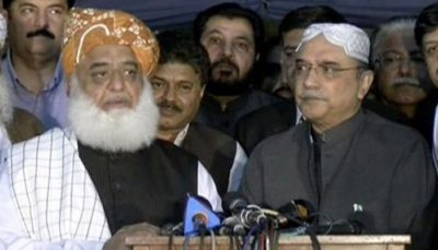  Maulana Fazlur Rahman - Asif Ali Zardari