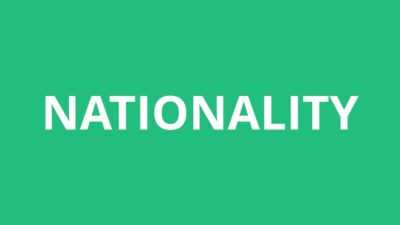 Nationality