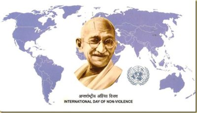 October 2 International Day of Non Violence