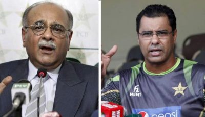 Najam Sethi - Waqar Younis 