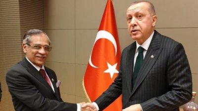  Saqib Nisar - President Erdoğan Meeting